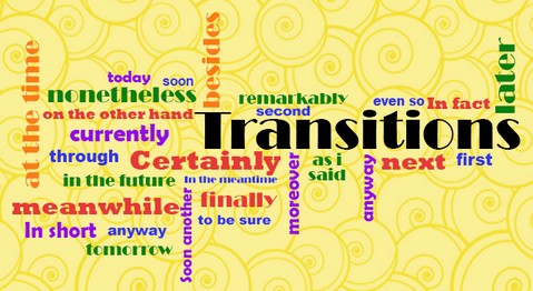 define transition sentence